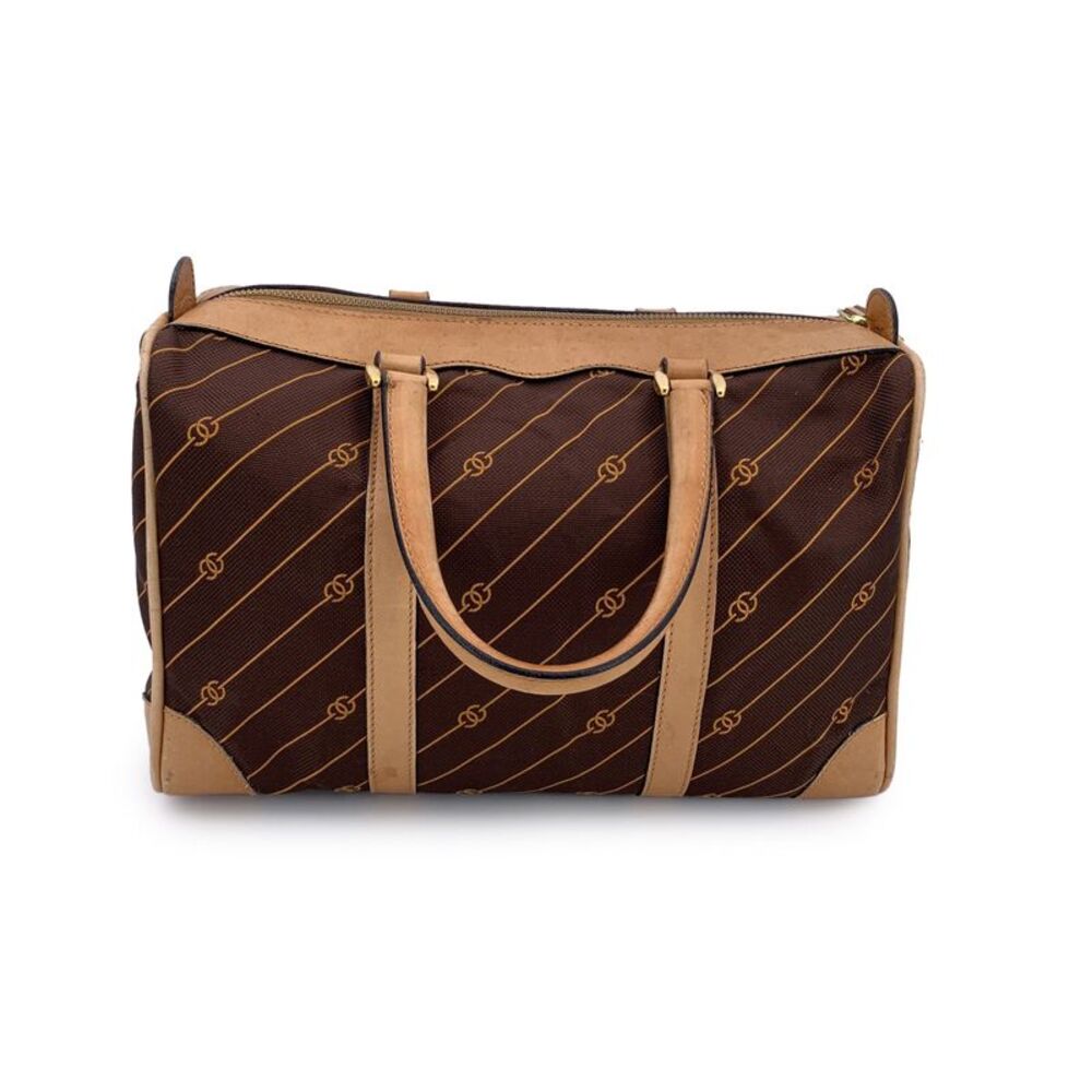Gucci Vintage Cloth Handbag Boston - Picture 3 of 6